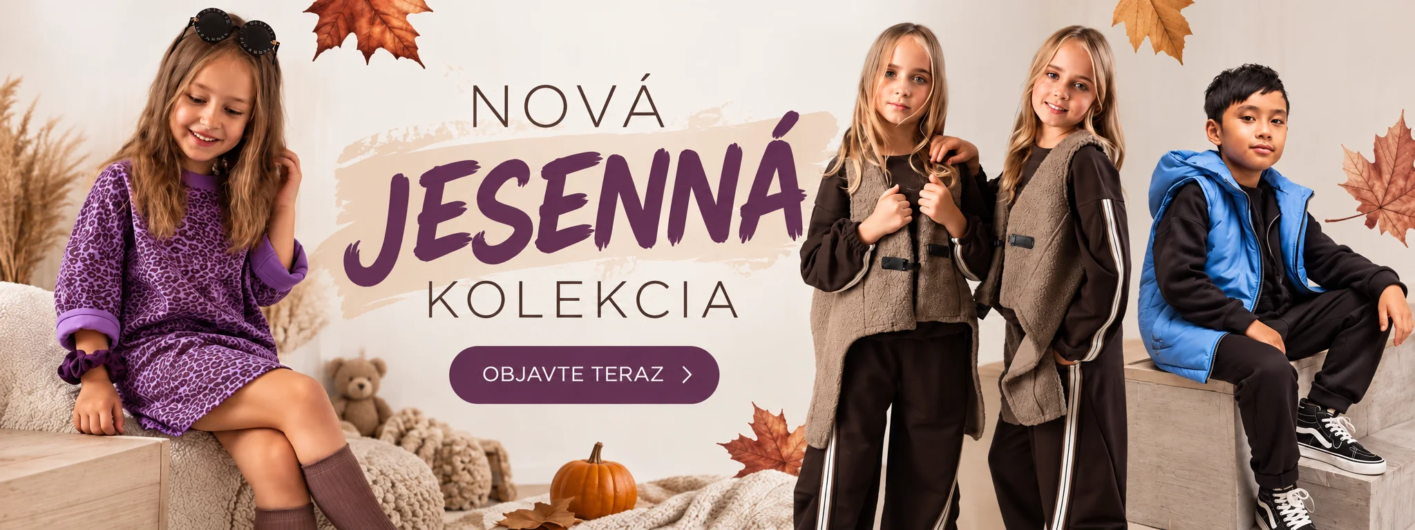 Nová jesenná kolekcia detského oblečenia